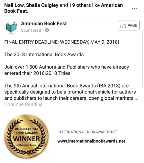 final day enter 2018 international book awards